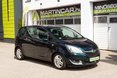 OPEL MERIVA B 1.4 T Cosmo Carra Green Metallic+Automata+Nagy Felszereltség+Mo-i 1 Tulaj+3X-S GARANCIA!!!