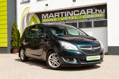 OPEL MERIVA B 1.4 T Cosmo Carra Green Metallic+Automata+Nagy Felszereltség+Mo-i 1 Tulaj+3X-S GARANCIA!!!