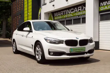 BMW 320i (Automata) GT Alpinweiss +Eredeti Magyar Autó +1.Tulaj+Kevés Km+Végig Vezetett Szervizkönyv