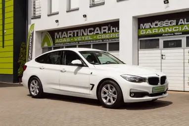 BMW 320i (Automata) GT Alpinweiss +Eredeti Magyar Autó +1.Tulaj+Kevés Km+Végig Vezetett Szervizkönyv
