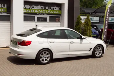 BMW 320i (Automata) GT Alpinweiss +Eredeti Magyar Autó +1.Tulaj+Kevés Km+Végig Vezetett Szervizkönyv