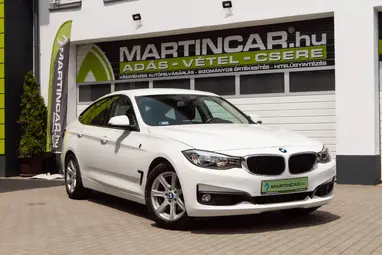 BMW 320i (Automata) GT Alpinweiss +Eredeti Magyar Autó +1.Tulaj+Kevés Km+Végig Vezetett Szervizkönyv