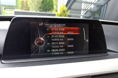 BMW 320i (Automata) GT Alpinweiss +Eredeti Magyar Autó +1.Tulaj+Kevés Km+Végig Vezetett Szervizkönyv