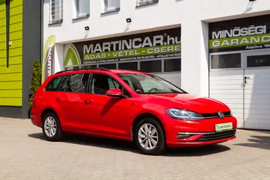 VOLKSWAGEN GOLF VII Variant 1.6 TDI BMT Comfortline Tornado Red +Eredeti Magyar Autó+ 2 Tulajdonos+Szervízkönyv+ 3X-S GARANCIA!!!