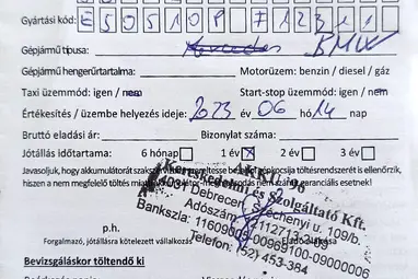 BMW 316i OT-AB-893 Eredeti Magyar Autó