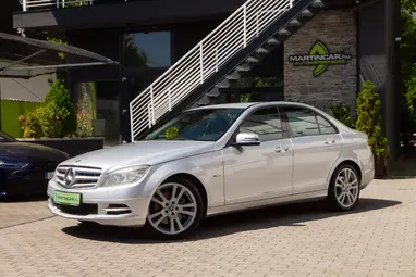 MERCEDES-BENZ C 350 CDI BlueEFFICIENCY Avantgarde (Automata) Iridium Silver Metallic +Mo-i 1.Tulajdonos +3X-s GARANCIA !!