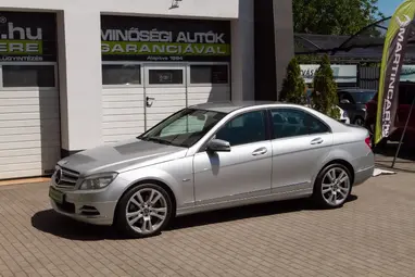 MERCEDES-BENZ C 350 CDI BlueEFFICIENCY Avantgarde (Automata) Iridium Silver Metallic +Mo-i 1.Tulajdonos +3X-s GARANCIA !!