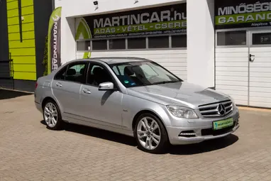MERCEDES-BENZ C 350 CDI BlueEFFICIENCY Avantgarde (Automata) Iridium Silver Metallic +Mo-i 1.Tulajdonos +3X-s GARANCIA !!