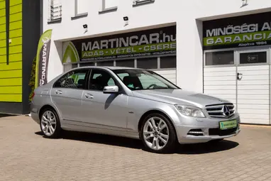 MERCEDES-BENZ C 350 CDI BlueEFFICIENCY Avantgarde (Automata) Iridium Silver Metallic +Mo-i 1.Tulajdonos +3X-s GARANCIA !!