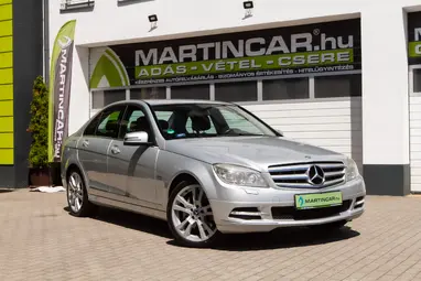 MERCEDES-BENZ C 350 CDI BlueEFFICIENCY Avantgarde (Automata) Iridium Silver Metallic +Mo-i 1.Tulajdonos +3X-s GARANCIA !!