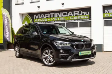 BMW X1 sDrive18d (Automata) Jet Black+ ÚJ Vezérlés+ Új Csapágysor+Jól Extrázott+3X-S GARANCIA!!!