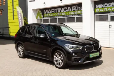 BMW X1 sDrive18d (Automata) Jet Black+ ÚJ Vezérlés+ Új Csapágysor+Jól Extrázott+3X-S GARANCIA!!!