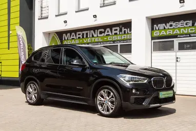 BMW X1 sDrive18d (Automata) Jet Black+ ÚJ Vezérlés+ Új Csapágysor+Jól Extrázott+3X-S GARANCIA!!!