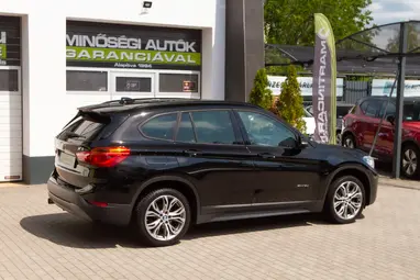 BMW X1 sDrive18d (Automata) Jet Black+ ÚJ Vezérlés+ Új Csapágysor+Jól Extrázott+3X-S GARANCIA!!!