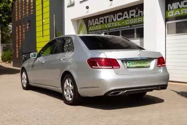 MERCEDES-BENZ E 220 CDI Avantgarde (Automata) Iridium Silver Metallic +Vezérlés csere +Facelift +SEDAN +Szervizelt +3X-S GARANCIA!