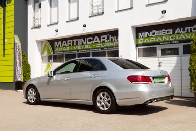 MERCEDES-BENZ E 220 CDI Avantgarde (Automata) Iridium Silver Metallic +Vezérlés csere +Facelift +SEDAN +Szervizelt +3X-S GARANCIA!