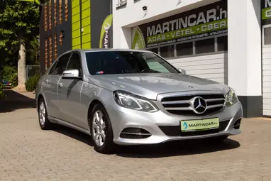 MERCEDES-BENZ E 220 CDI Avantgarde (Automata) Iridium Silver Metallic +Vezérlés csere +Facelift +SEDAN +Szervizelt +3X-S GARANCIA!