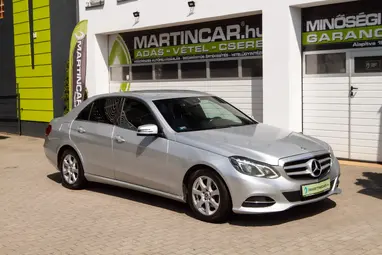 MERCEDES-BENZ E 220 CDI Avantgarde (Automata) Iridium Silver Metallic +Vezérlés csere +Facelift +SEDAN +Szervizelt +3X-S GARANCIA!