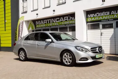 MERCEDES-BENZ E 220 CDI Avantgarde (Automata) Iridium Silver Metallic +Vezérlés csere +Facelift +SEDAN +Szervizelt +3X-S GARANCIA!