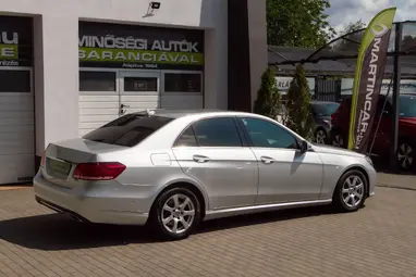 MERCEDES-BENZ E 220 CDI Avantgarde (Automata) Iridium Silver Metallic +Vezérlés csere +Facelift +SEDAN +Szervizelt +3X-S GARANCIA!