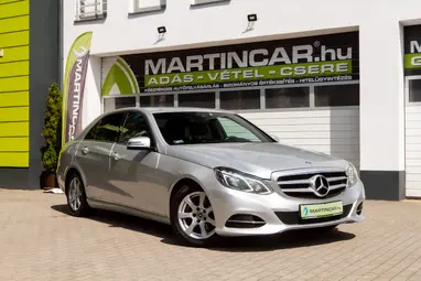 MERCEDES-BENZ E 220 CDI Avantgarde (Automata) Iridium Silver Metallic +Vezérlés csere +Facelift +SEDAN +Szervizelt +3X-S GARANCIA!