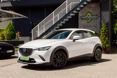 MAZDA CX-3 2.0i Emotion Arctic White +Kevés Km +Szívó Benzin +Legmegbízhatóbb Motor +3X-s GARANCIA !!