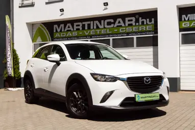 MAZDA CX-3 2.0i Emotion Arctic White +Kevés Km +Szívó Benzin +Legmegbízhatóbb Motor +3X-s GARANCIA !!