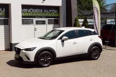 MAZDA CX-3 2.0i Emotion Arctic White +Kevés Km +Szívó Benzin +Legmegbízhatóbb Motor +3X-s GARANCIA !!