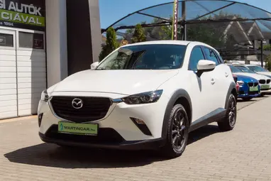 MAZDA CX-3 2.0i Emotion Arctic White +Kevés Km +Szívó Benzin +Legmegbízhatóbb Motor +3X-s GARANCIA !!