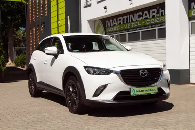 MAZDA CX-3 2.0i Emotion Arctic White +Kevés Km +Szívó Benzin +Legmegbízhatóbb Motor +3X-s GARANCIA !!