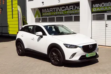 MAZDA CX-3 2.0i Emotion Arctic White +Kevés Km +Szívó Benzin +Legmegbízhatóbb Motor +3X-s GARANCIA !!