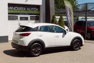 MAZDA CX-3 2.0i Emotion Arctic White +Kevés Km +Szívó Benzin +Legmegbízhatóbb Motor +3X-s GARANCIA !!
