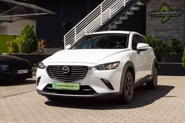 MAZDA CX-3 2.0i Emotion Arctic White +Kevés Km +Szívó Benzin +Legmegbízhatóbb Motor +3X-s GARANCIA !!