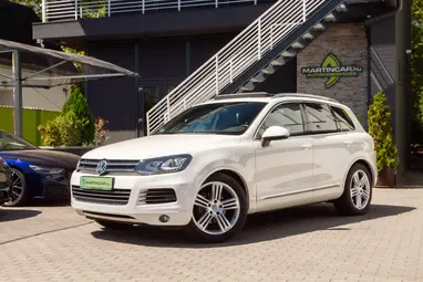 VOLKSWAGEN TOUAREG 3.0 V6 TDI BMT Tiptronic ic Campanella White+Végig Vez. Szerviz +Prémium Felszereltség +2Tulaj+ 3X-s GARANCIA !!
