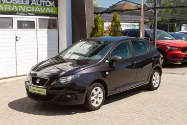 SEAT IBIZA 1.2 12V Reference Black Magic +Cubic Gray/Red Cloth +Vez. Sz.könyv +Friss Műszaki +3X-s GARANCIA!!