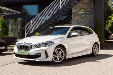BMW 118i M Sport DKG Alpine White +Prémium Selection GARANCIA +Makulátlan MINT AZ ÚJ !!