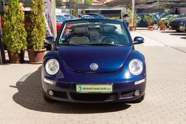 VOLKSWAGEN NEW BEETLE Cabrio 1.9 PD TDI Shadow Blue+Vezetett Szerviz+ Kevés Km+ 3X-s GARANCIA!!!