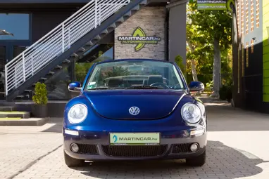 VOLKSWAGEN NEW BEETLE Cabrio 1.9 PD TDI Shadow Blue+Vezetett Szerviz+ Kevés Km+ 3X-s GARANCIA!!!