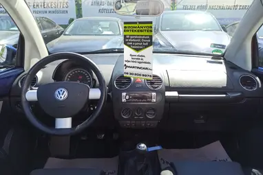 VOLKSWAGEN NEW BEETLE Cabrio 1.9 PD TDI Shadow Blue+Vezetett Szerviz+ Kevés Km+ 3X-s GARANCIA!!!