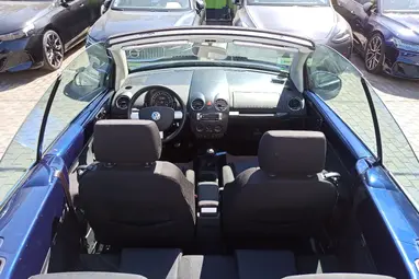 VOLKSWAGEN NEW BEETLE Cabrio 1.9 PD TDI Shadow Blue+Vezetett Szerviz+ Kevés Km+ 3X-s GARANCIA!!!