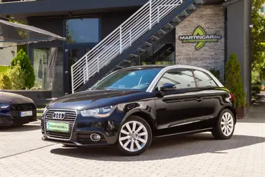 AUDI A1 1.6 TDI DPF Ambition Phantom Black Pearl+Végig Vez. Szerviz+ Mo-i 1. Tulaj+Elképesztő Fogyasztás!!!