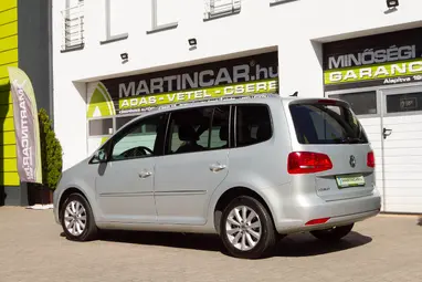 VOLKSWAGEN TOURAN 1.6 CR TDI Highline DSG Reflexsilber Edition +Gazdagon szerelt +Friss Vizsga +3X-s GARANCIA !!