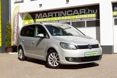 VOLKSWAGEN TOURAN 1.6 CR TDI Highline DSG Reflexsilber Edition +Gazdagon szerelt +Friss Vizsga +3X-s GARANCIA !!