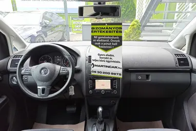 VOLKSWAGEN TOURAN 1.6 CR TDI Highline DSG Reflexsilber Edition +Gazdagon szerelt +Friss Vizsga +3X-s GARANCIA !!