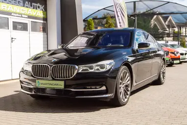 BMW 730d xDrive (Automata) Dark Grey Metallic+Vezetett Szervíz+ Max Állapot. Felszereltség!+ 3X-s GARANCIA!