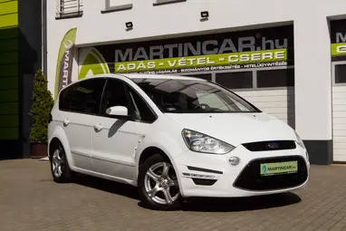 FORD S-MAX 2.0 TDCi Trend Powershift Frozen White Solid+ 7 Személyes+ 1év TELJESKÖRŰ DEFEND CAR GARANCIA!!!