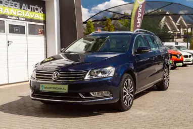 VOLKSWAGEN PASSAT VII Variant 2.0 CR TDI Highline 4Motion BMT DSG Night Blue Metallic+ Felszerelt+ Automata+ Mo.-i 1 Tulaj+ 3X-s GARANCIA!!!
