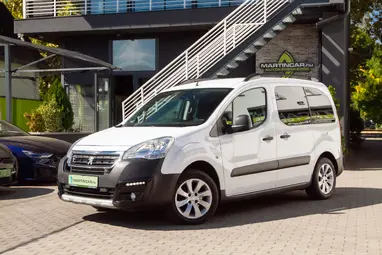 PEUGEOT PARTNER Tepee 1.6 BlueHDi Outdoor Arctic White+ Vezérlés Csere+ Vezetett Szerviz+ Mo.-i 1 Tulaj+ 3X-s GARANCIA!!!