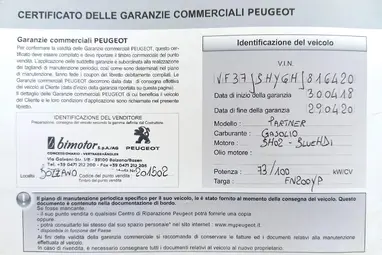 PEUGEOT PARTNER Tepee 1.6 BlueHDi Outdoor Arctic White+ Vezérlés Csere+ Vezetett Szerviz+ Mo.-i 1 Tulaj+ 3X-s GARANCIA!!!