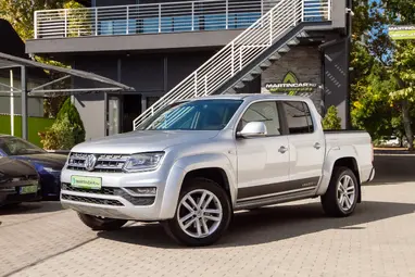 VOLKSWAGEN AMAROK 3.0 TDI V6 Highline Tiptronic 4Motion Reflex Silver Metallic+ Nincs Áfa+ 3.5T Horog+ Jól Felszerelt+ 3X-s GARANCIA!!!